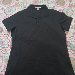 Port Authority black polo